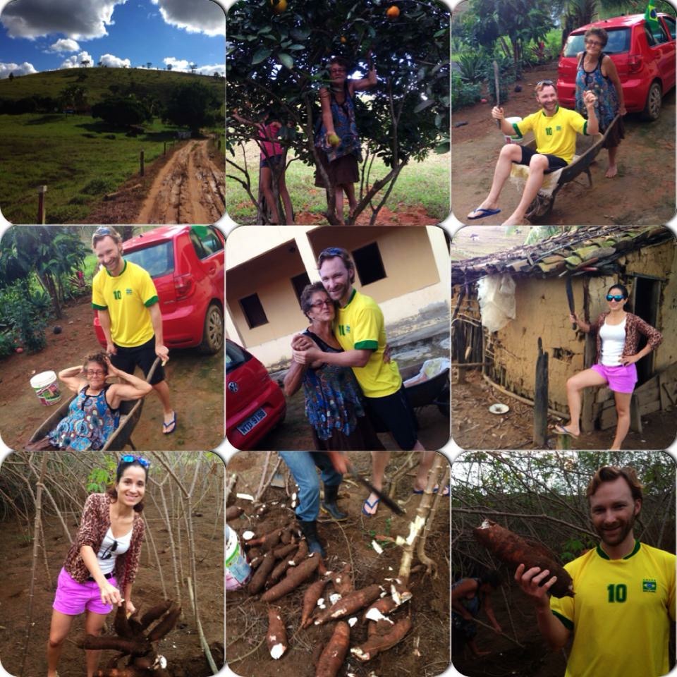 Collage of images from Itaheim, Brazil