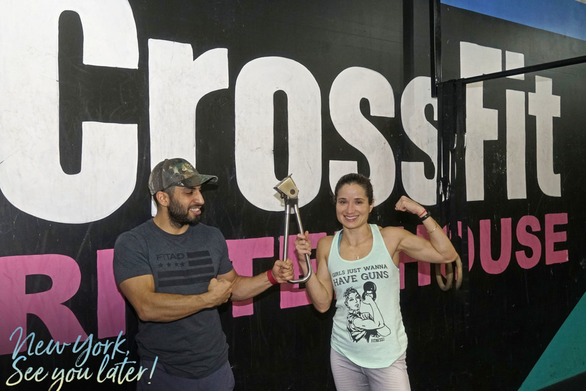 Ashkan and Emille with the Subway Handle at CrossFit Rittenhouse Philadelphia