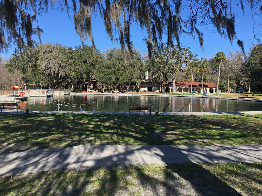 Old Spanish Sugar Mill in De Leon Spring State Park, Florida