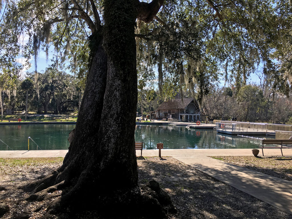 Old Spanish Sugar Mill in De Leon Spring State Park, Florida