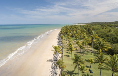 Drone Brazil Trancoso Beach excursion