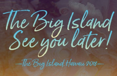 The Big Island of Hawaii, See You Later! Emille's Tips for visiting The Big Island.