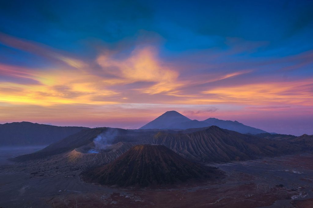 DJI Mavic 1 Pro drone photo by Emille of NY See You Later of the Bromo Crater in Java, Indonesia